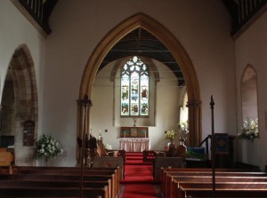 St John the Baptist Church Chancel and East Window